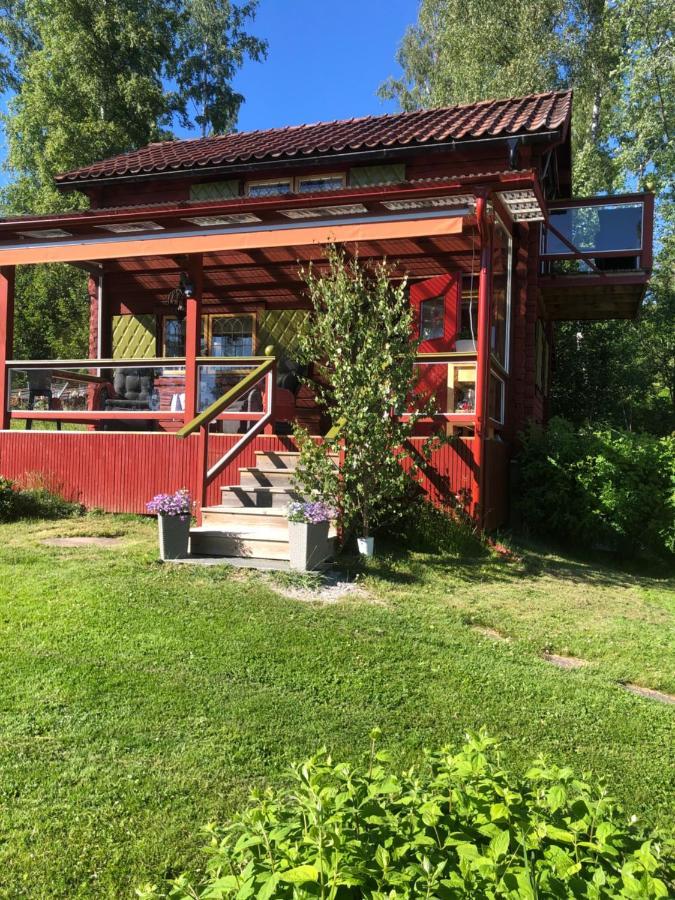 Mysigt Boende I Raettvik Med Utsikt Oever Siljan Zewnętrze zdjęcie