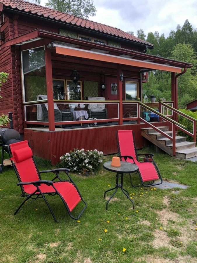 Mysigt Boende I Raettvik Med Utsikt Oever Siljan Zewnętrze zdjęcie