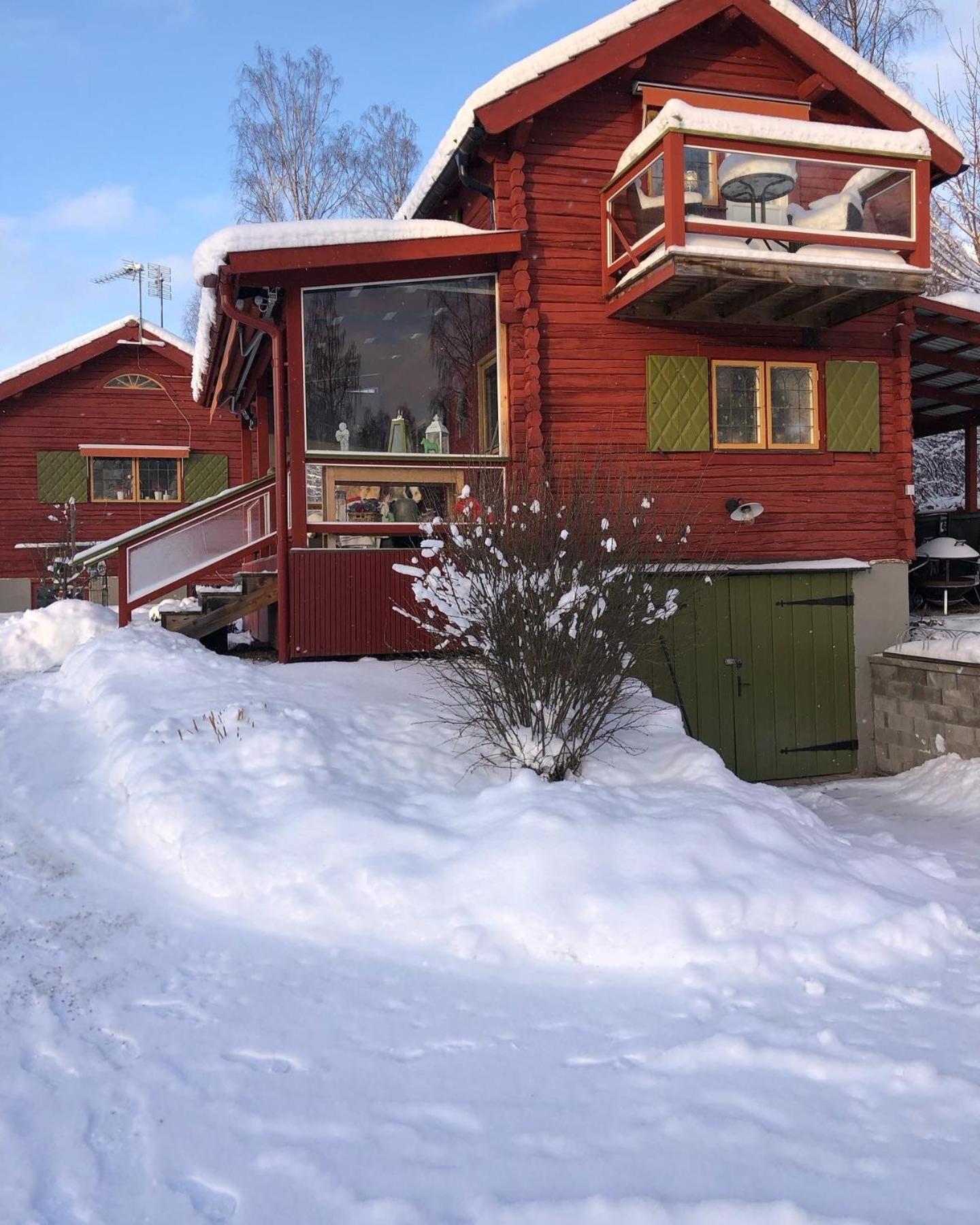 Mysigt Boende I Raettvik Med Utsikt Oever Siljan Zewnętrze zdjęcie